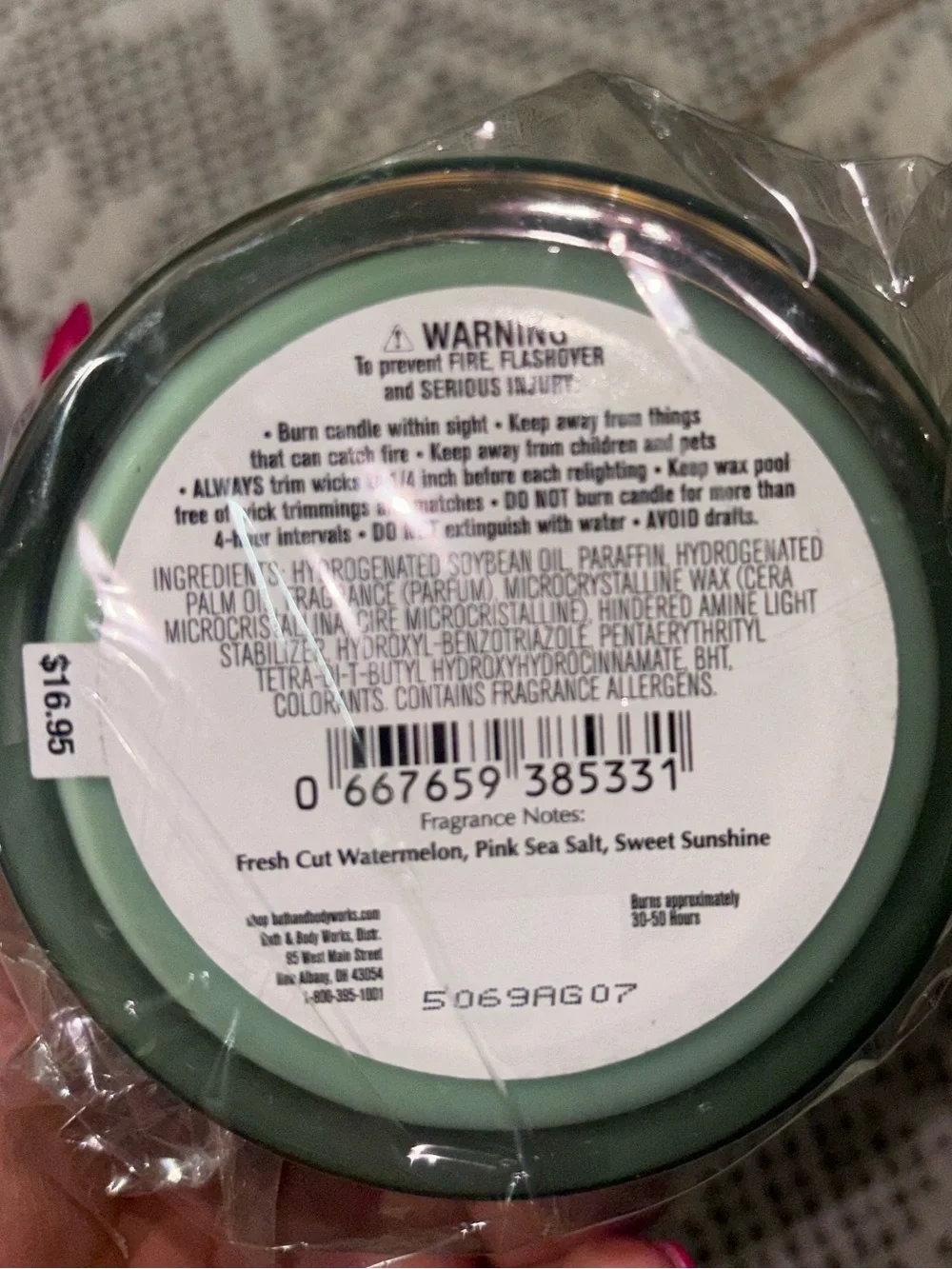 (2026) Bath & Body Works 3 single wick candle bundle